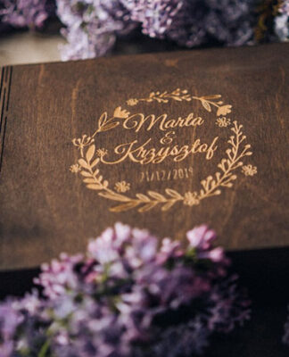 Wooden photo boxes